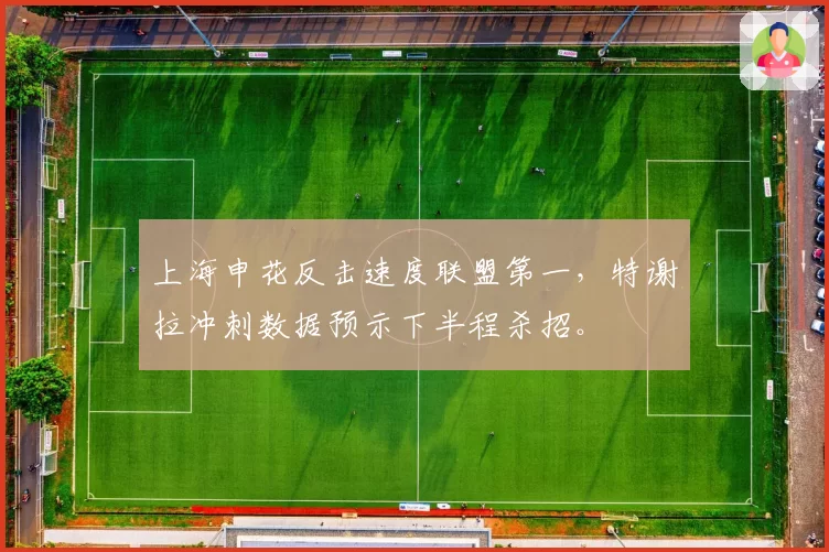 上海申花反击速度联盟第一，特谢拉冲刺数据预示下半程杀招。