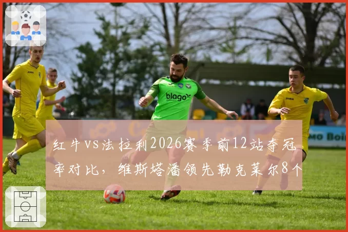 红牛vs法拉利2026赛季前12站夺冠率对比，维斯塔潘领先勒克莱尔8个百分点